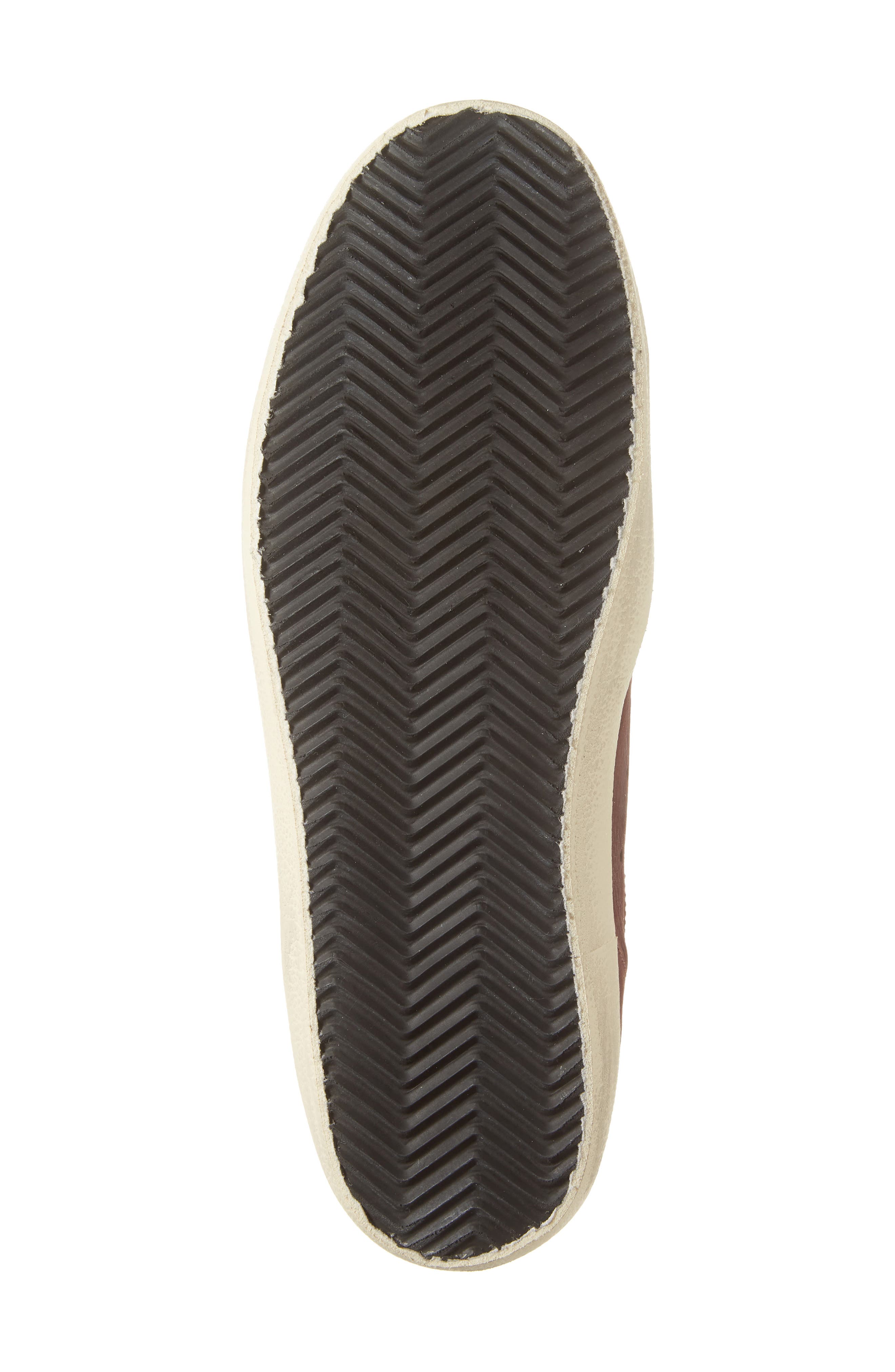 Golden Goose Super-Star Low Top Sneaker, Alternate, color, Burgundy