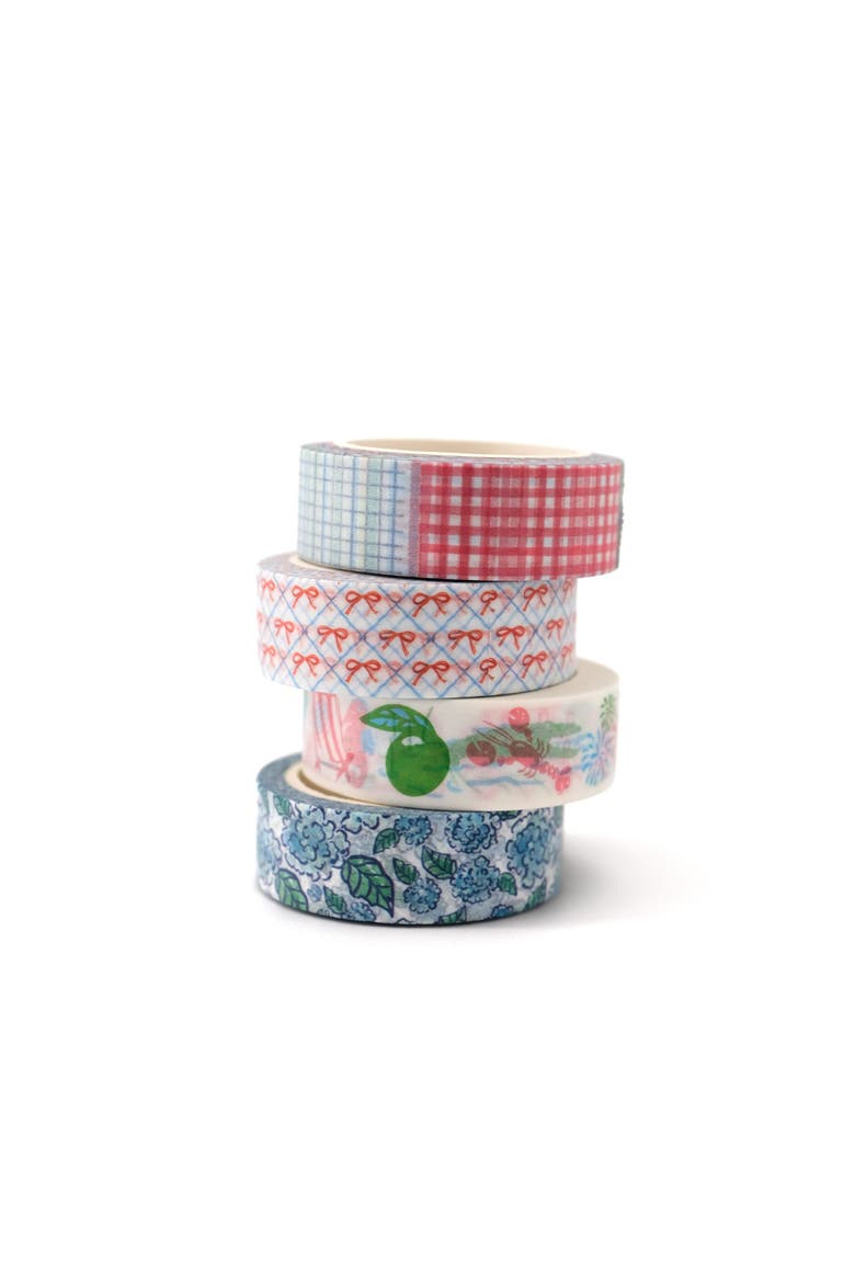 Preppy Club Masking Tape Set, Alternate, color, Preppy Club