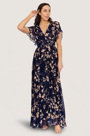 Baltic Børn Lynlee Metallic Maxi Dress