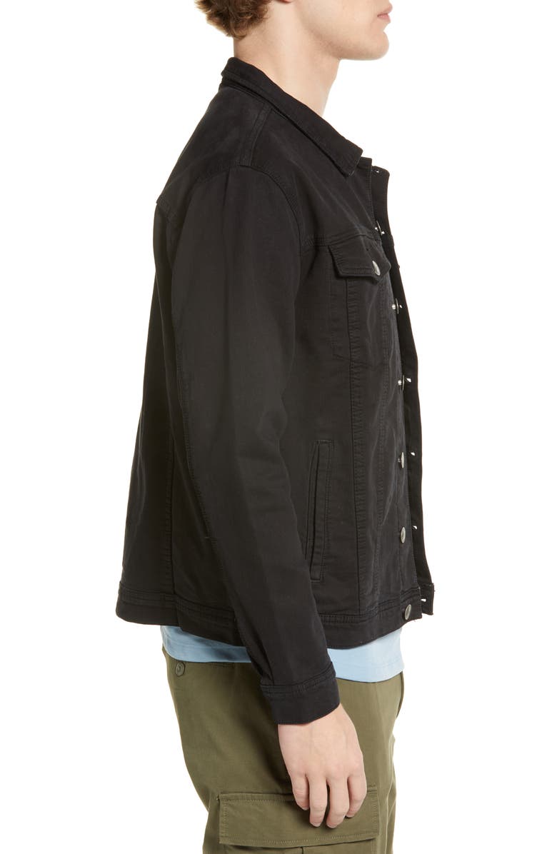 KUWALLA Stretch Cotton Blend Denim Jacket, Alternate, color, 