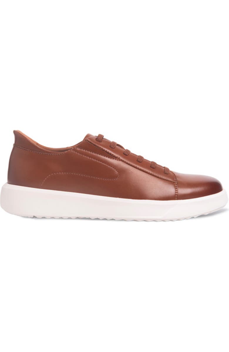 Marc Joseph New York River St Hands-Free Slip On Technology Leather Fashion Sneakers, Alternate, color, Cognac Napa Leather