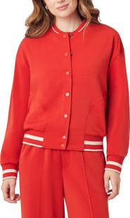 Scotch & Soda Stripe Trim Bomber Jacket