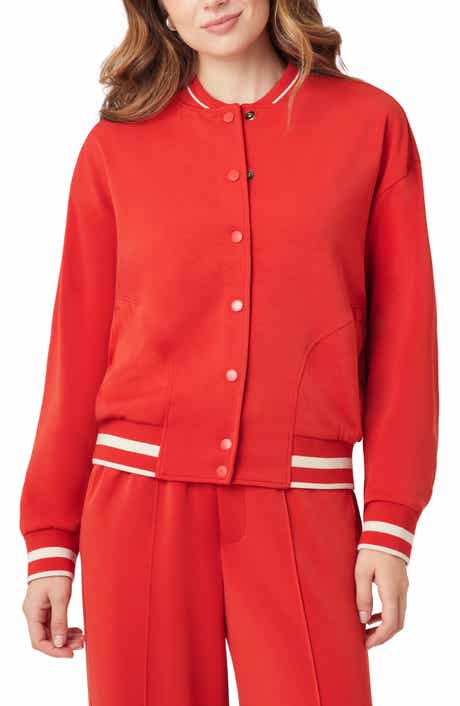 Scotch & Soda Stripe Trim Bomber Jacket