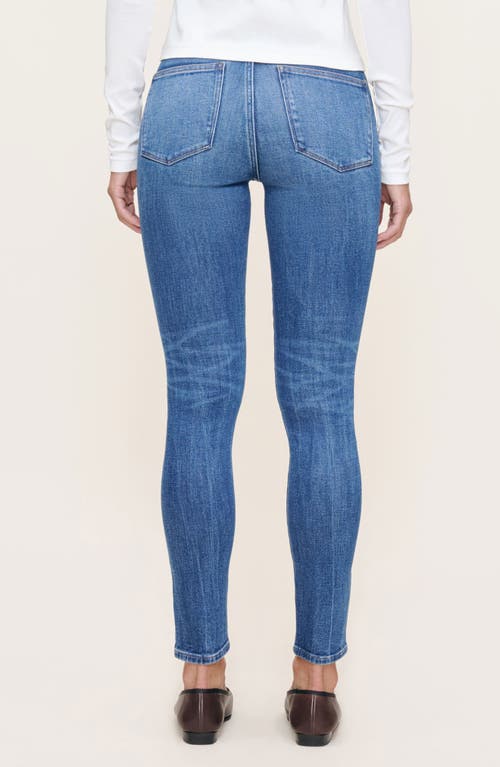 Dl1961 Farrow Skinny High Rise Instasculpt Ankle Jeans In Blue Horizon In Blue