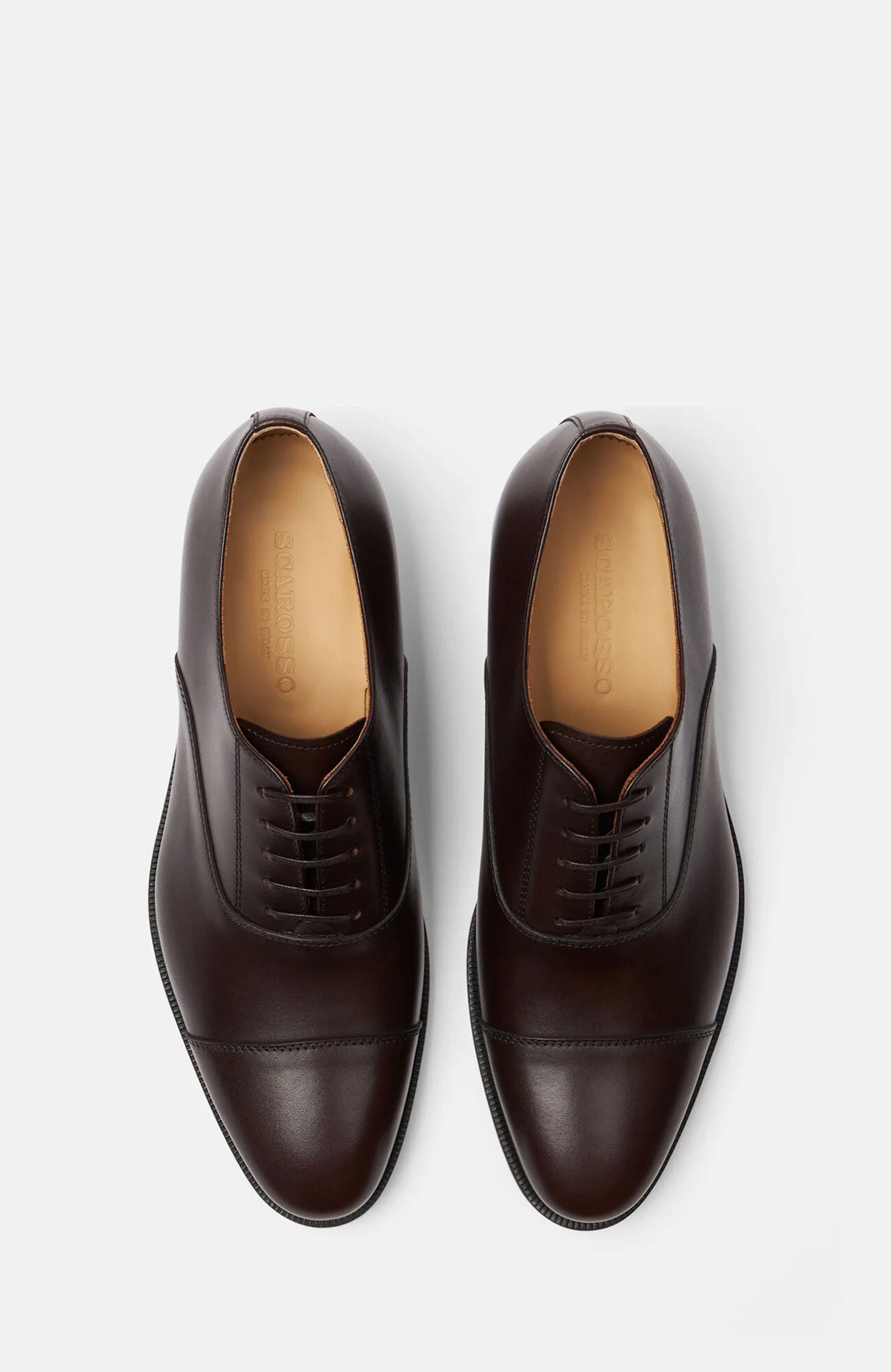 Giove Oxfords, Alternate, color, Dark Brown Calf