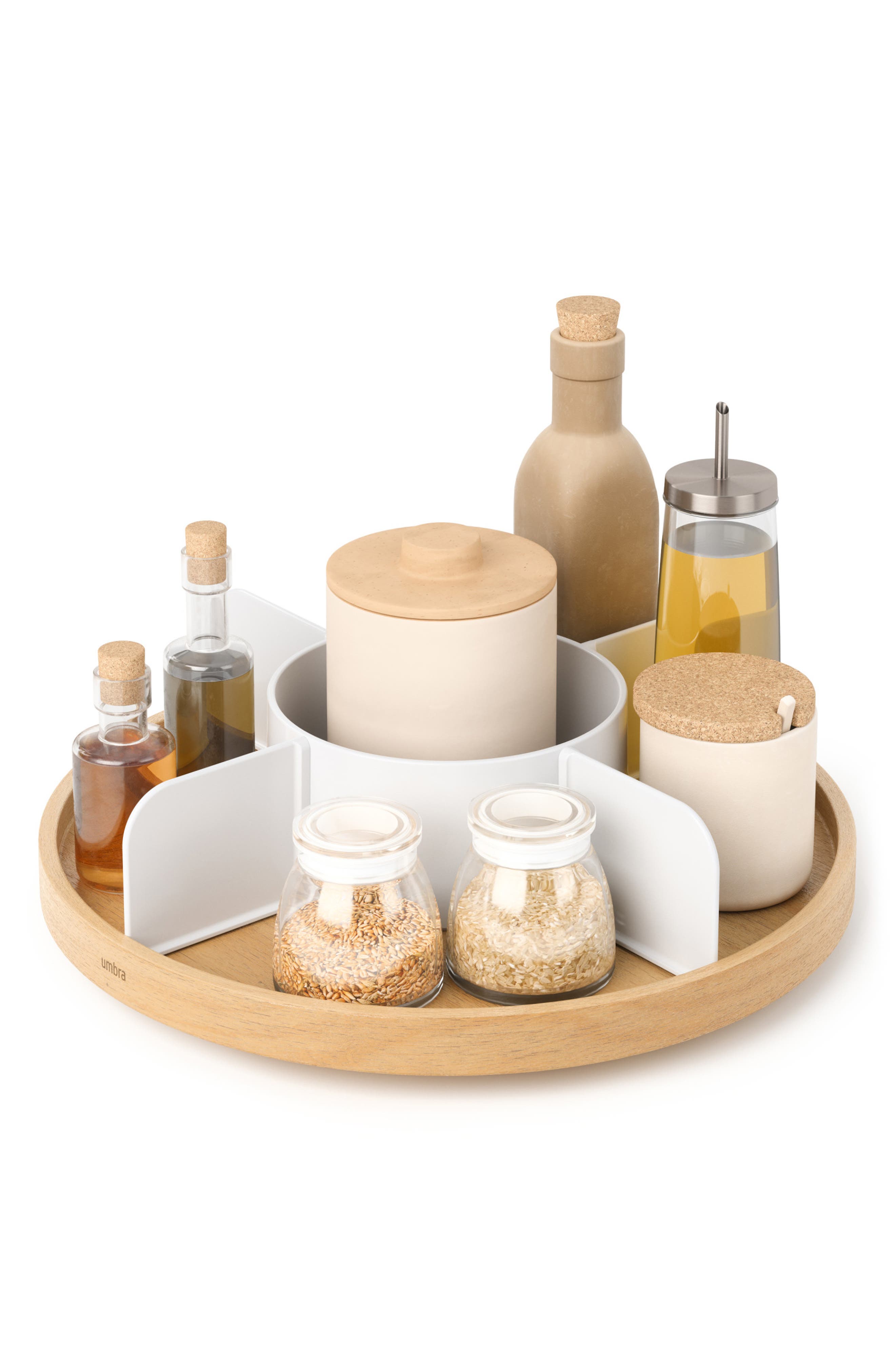 Umbra Bellwood Lazy Susan Divided Storage Tray | Nordstromrack