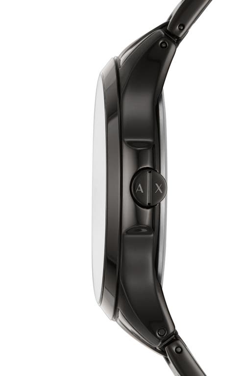 Armani Exchange Ax  Bracelet Watch, 46mm In Black