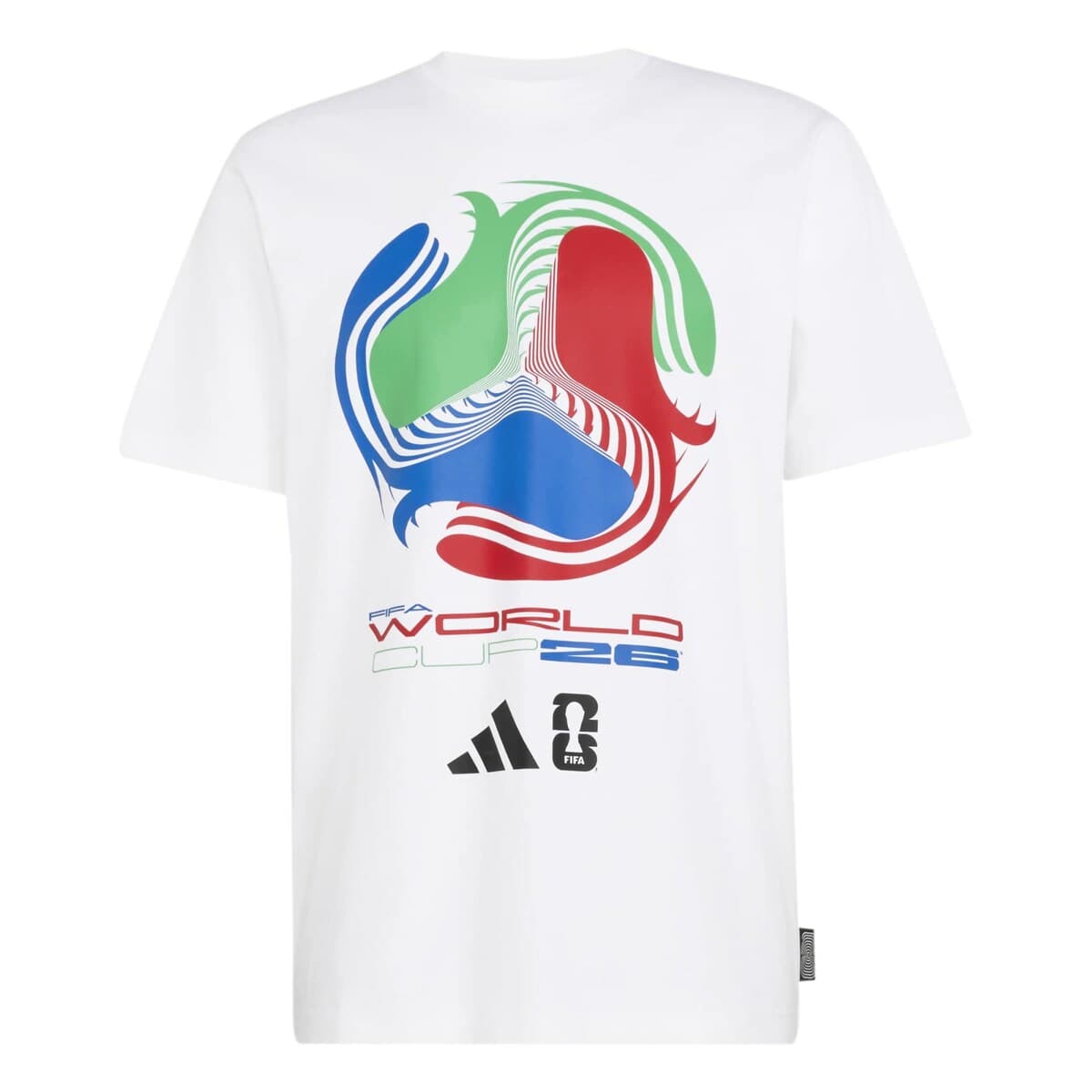 adidas Men's adidas White 2026 FIFA World Cup Tour T-Shirt (Men