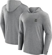 Fanatics Signature Men's Fanatics Signature Black Detroit Tigers Front Office Tech Lightweight Hoodie T-Shirt