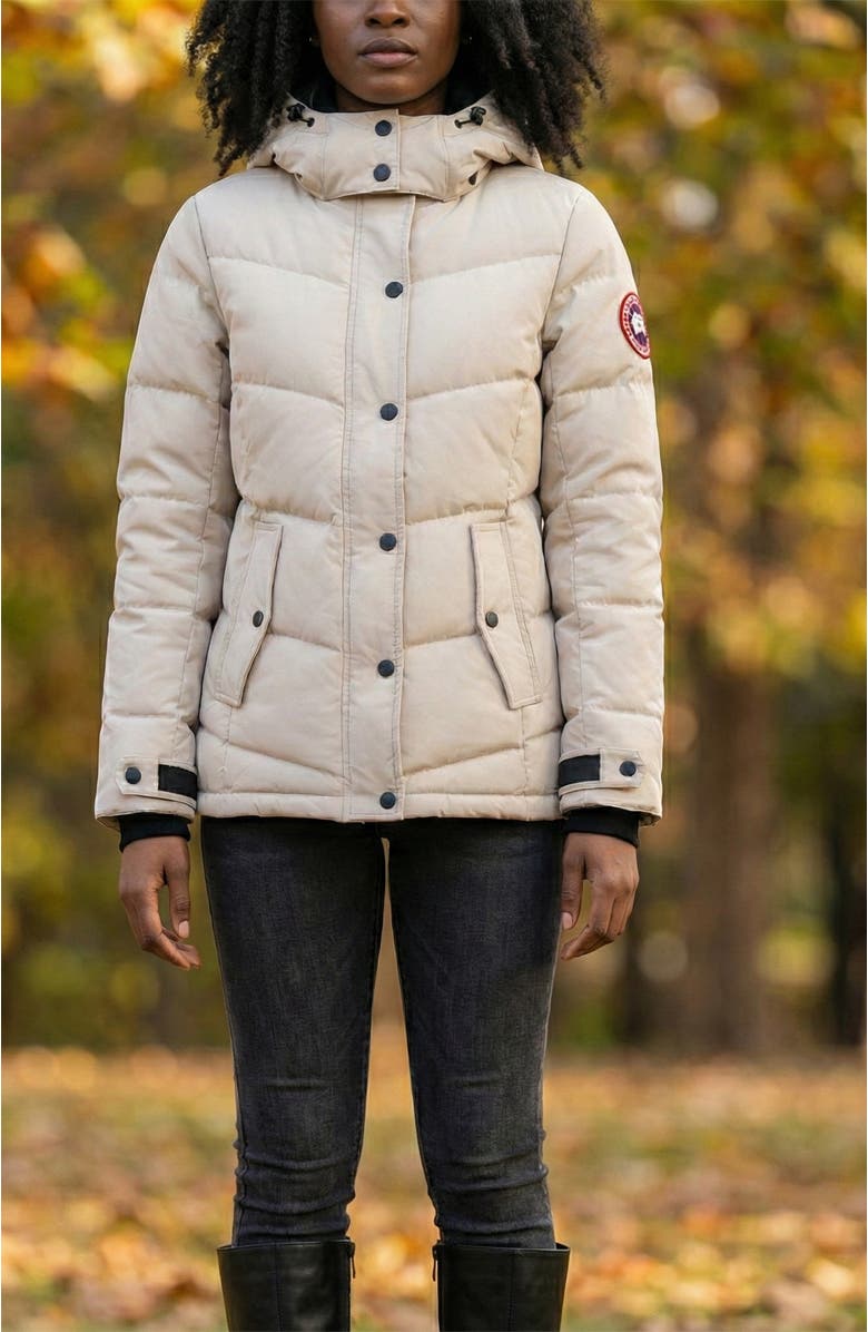 CANADA WEATHER GEAR Women's Quilted Winter Jacket, Alternate, color, Sand