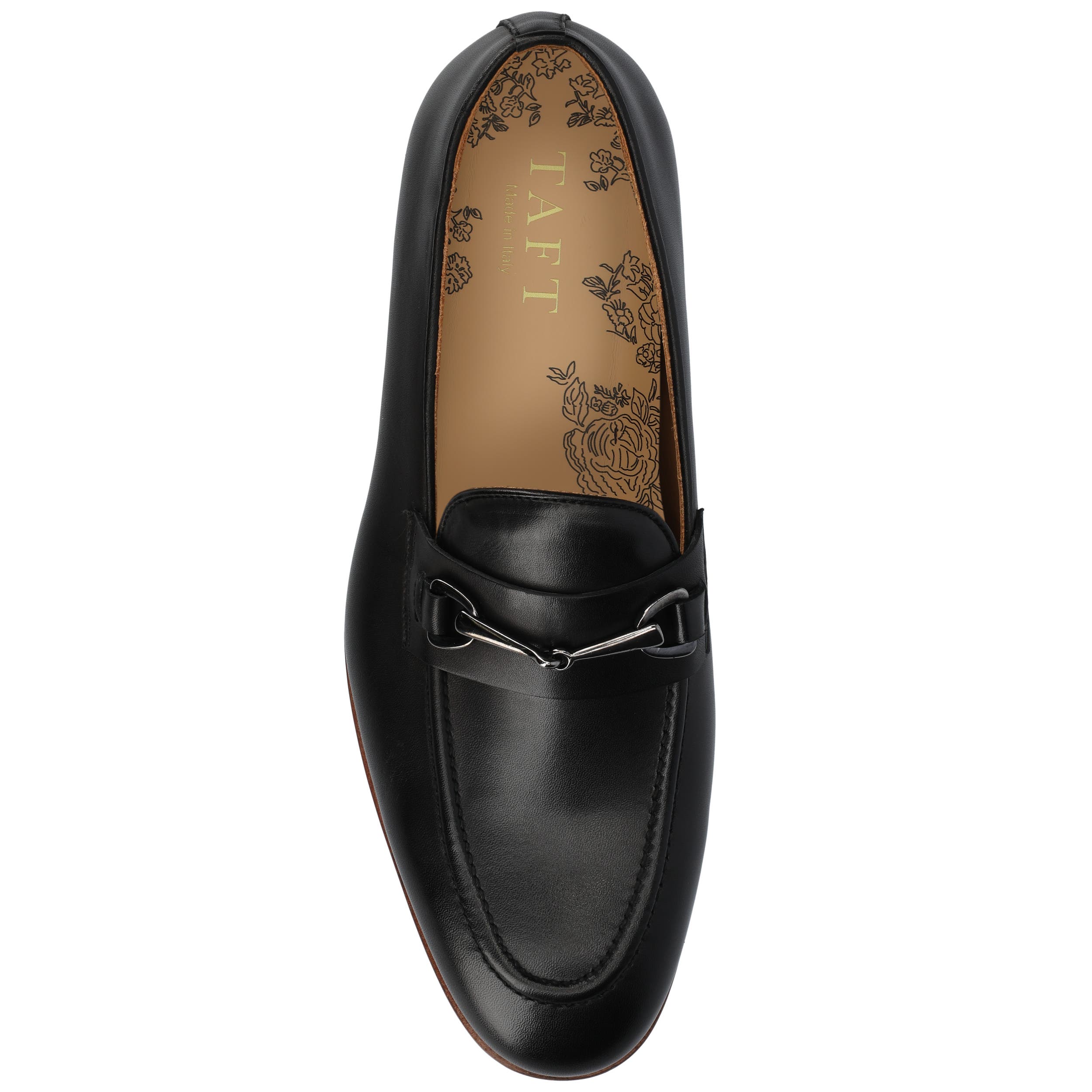 TAFT Men's Russell Bit Loafer, Alternate, color, Black