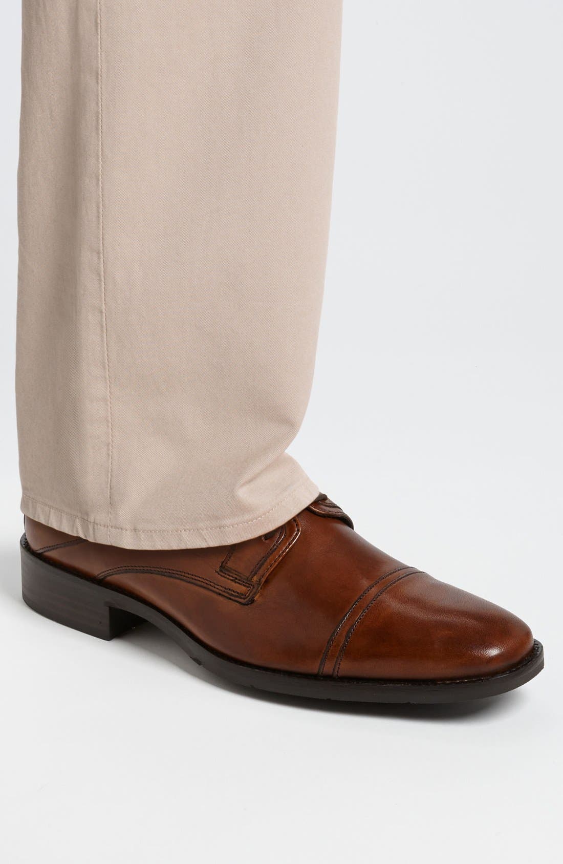 'Larsey' Cap Toe Derby, Alternate, color, TAN