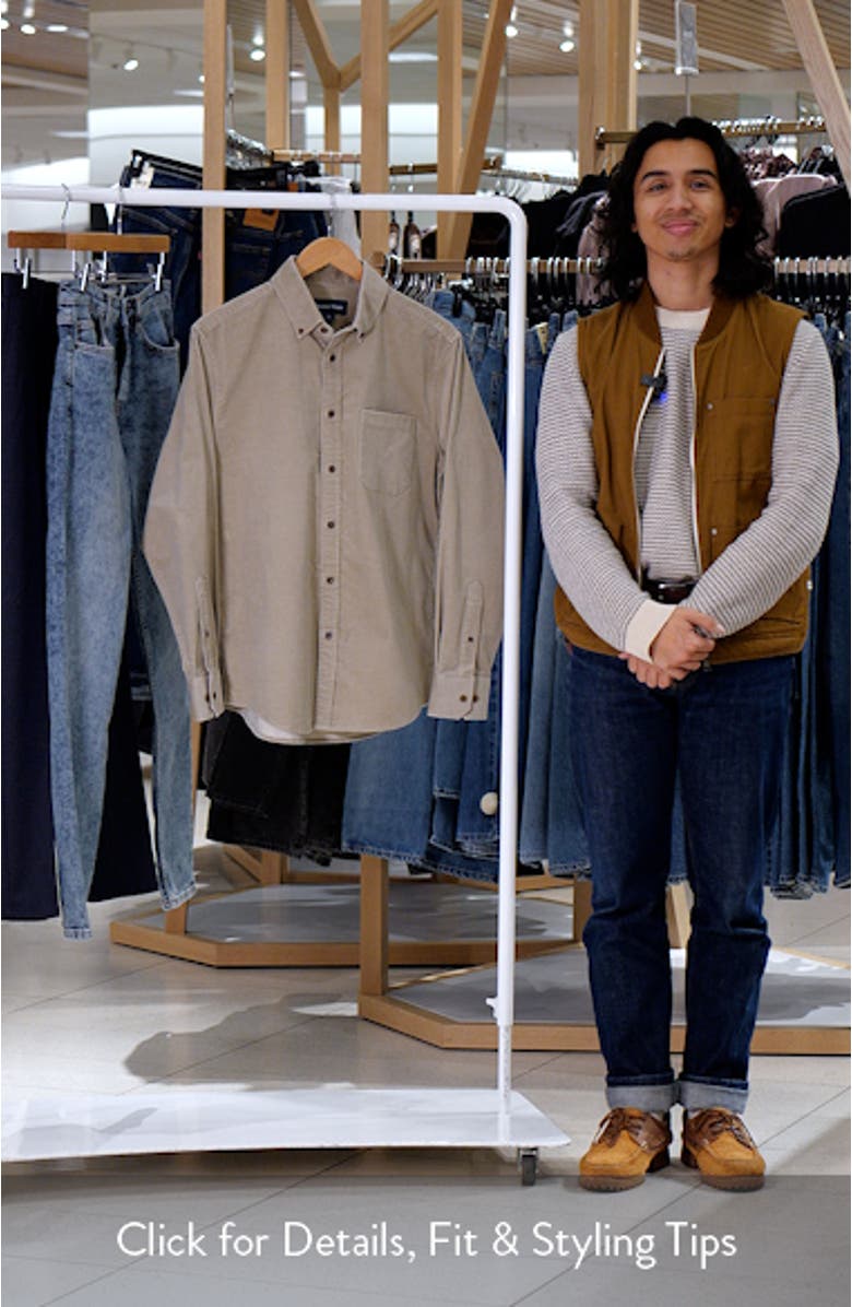 Jackson Performance Corduroy Button-Down Shirt, sales video thumbnail