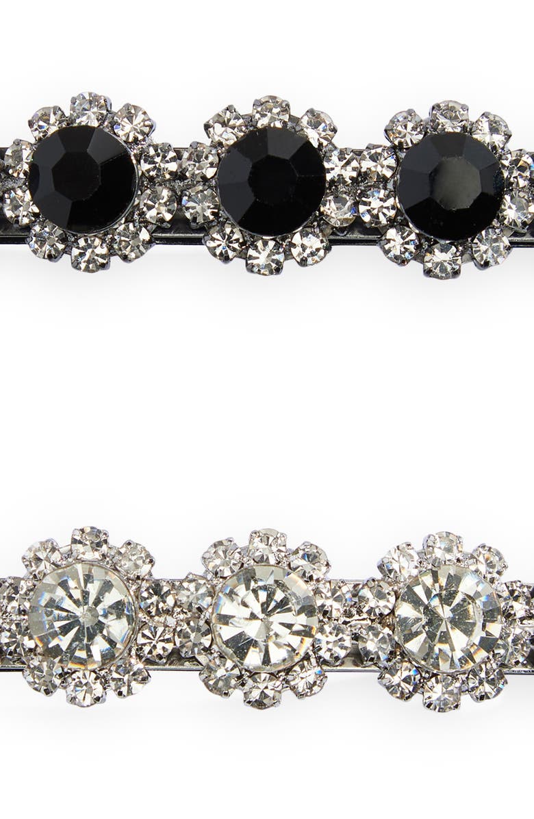 Tasha Assorted 2-Pack Rhinestone Barrette Set, Alternate, color,