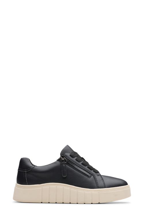 Clarks Women's Mykah Joy Round Toe Sneakers In Black