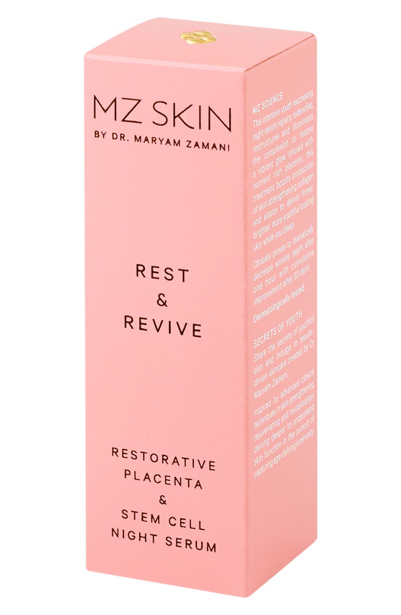 MZ Skin Rest & Revive Restorative Placenta & Stem Cell Night Serum, Alternate, color,