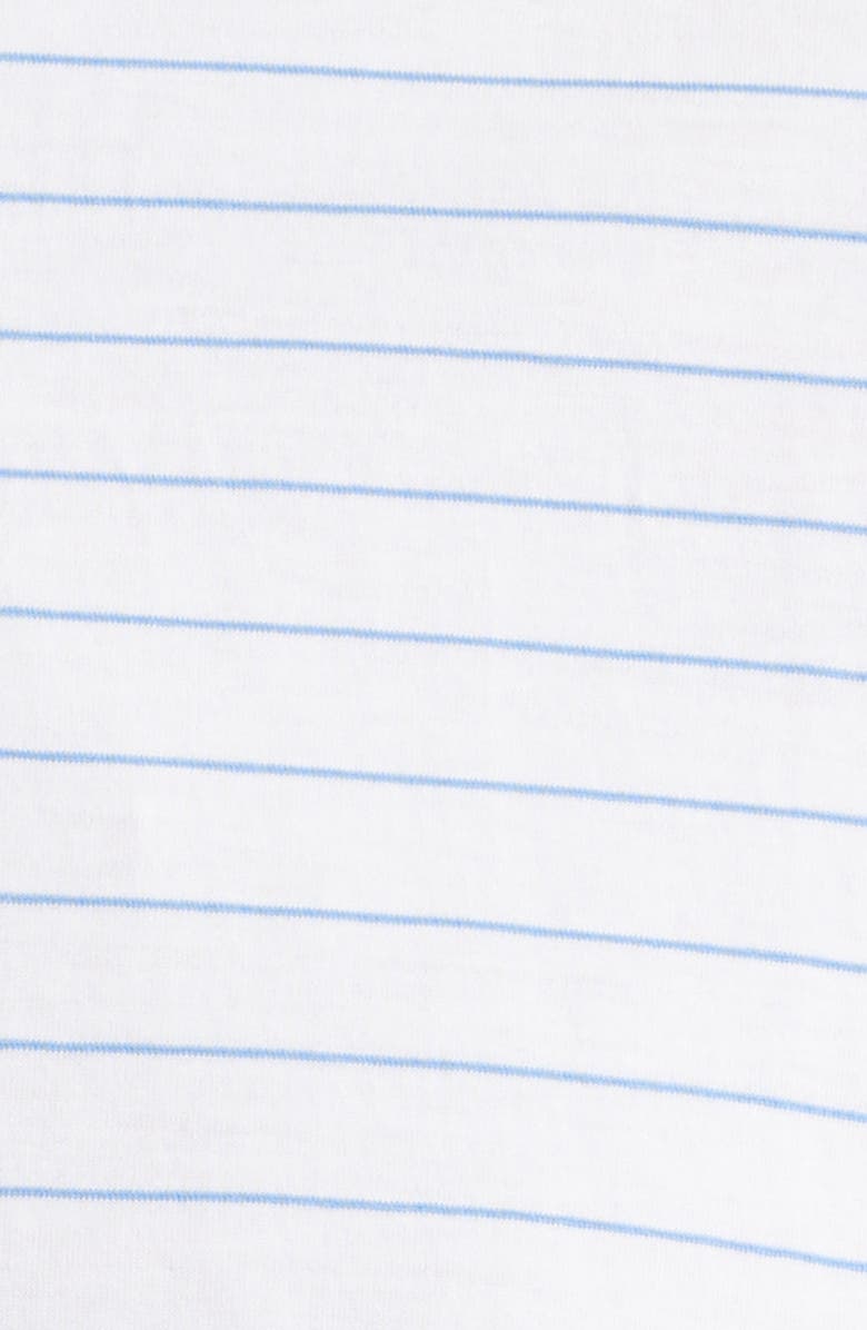 Peter Millar Crown Comfort Rover Stripe Pima Cotton Polo, Alternate, color, Evening Tide