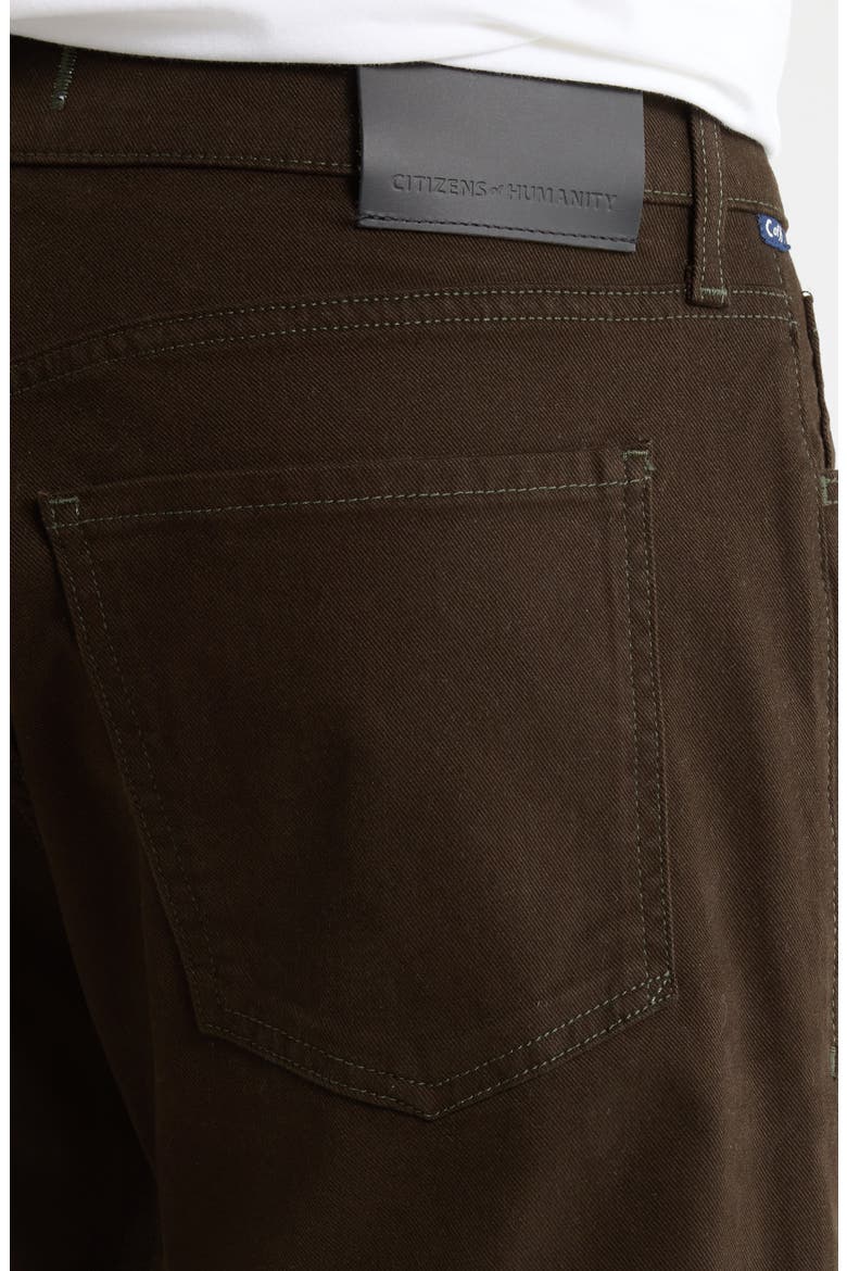 Elijah Relaxed Straight Leg Jeans, Alternate, color, DARK OLIVE