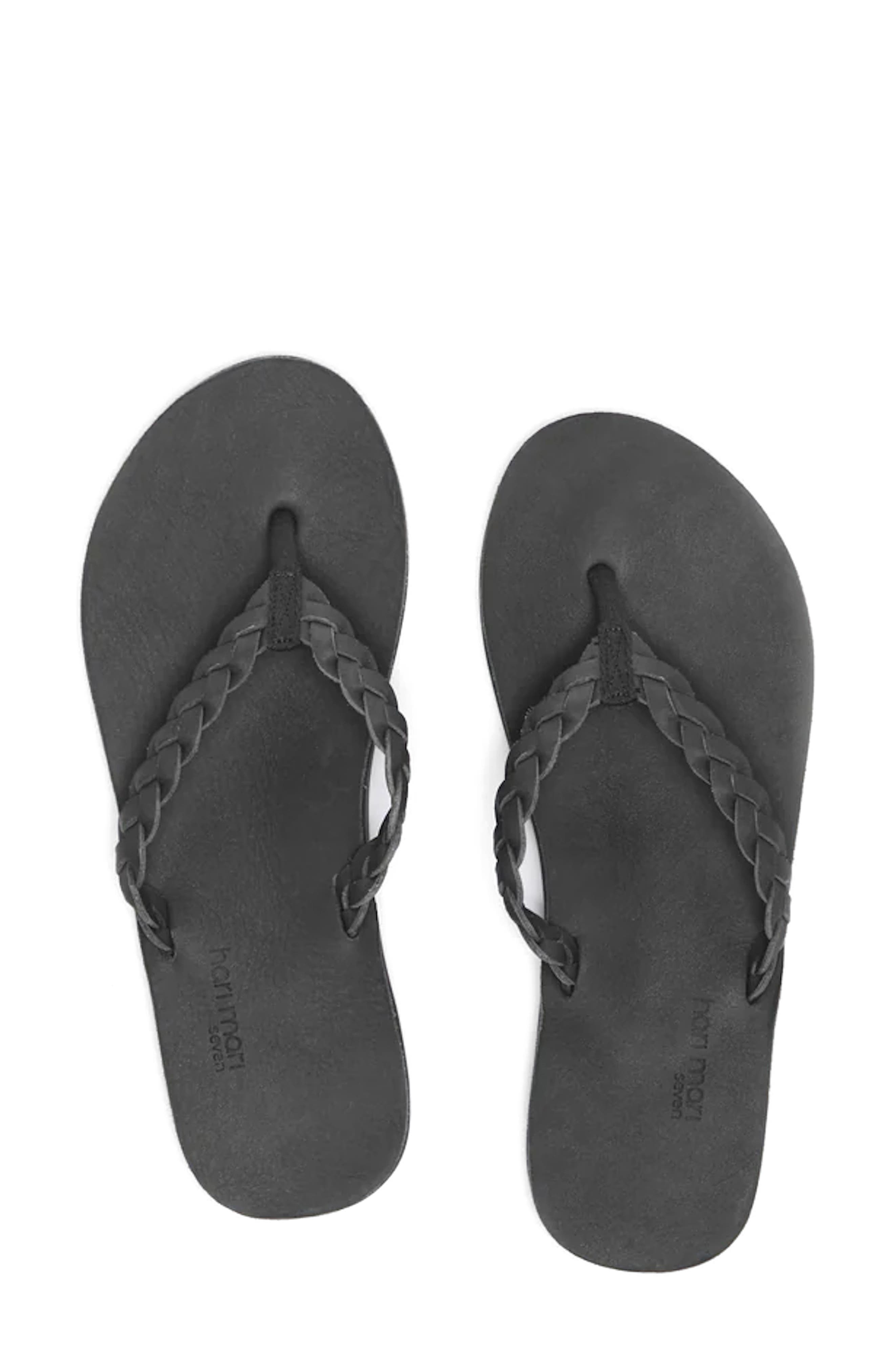 hari mari Meadows Braided Flip Flop, Alternate, color, Storm