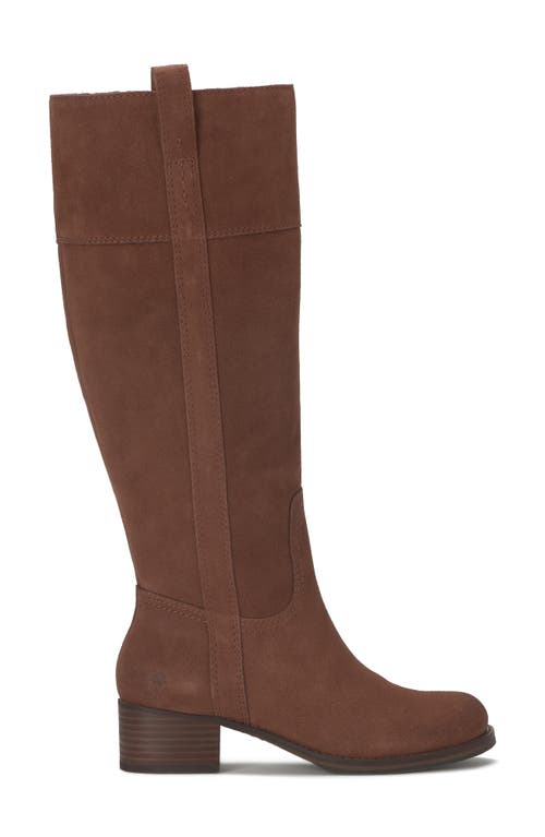 Lucky Brand Hybiscus Knee High Boot In Burgundy