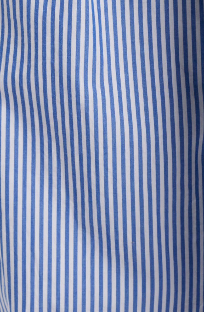 beachlunchlounge Reed Stripe Cotton Pants, Alternate, color, Maya Blue