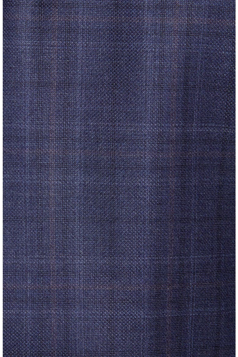 Roger Trim Fit Plaid Wool Sport Coat, Alternate, color, BLUE