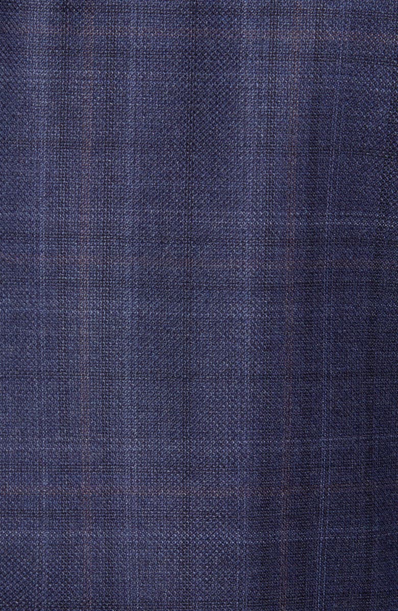 Ted Baker London Roger Trim Fit Plaid Wool Sport Coat, Alternate, color,