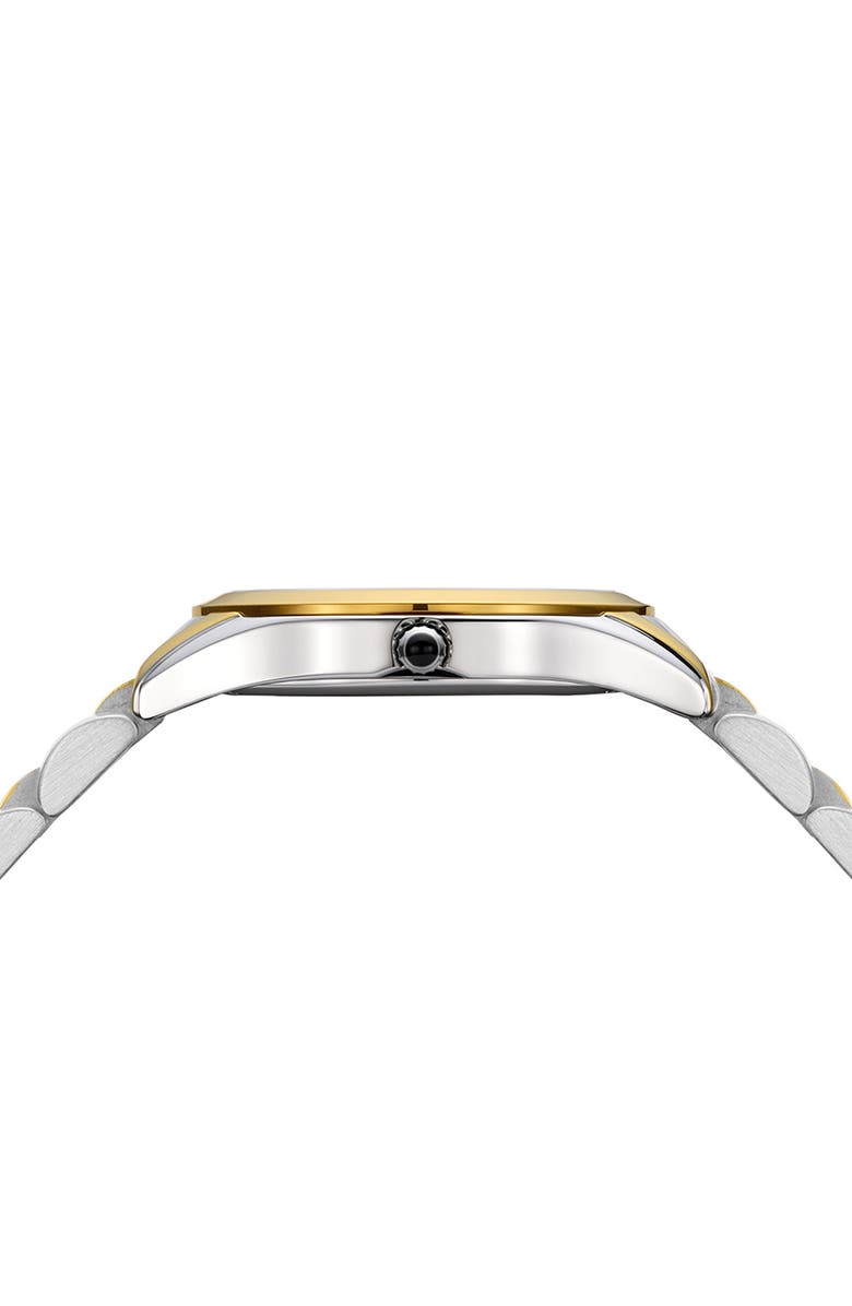 Balmain Classic R Diamond Bracelet Watch, 34mm, Alternate, color, Bicolor Stainless Steel And Y