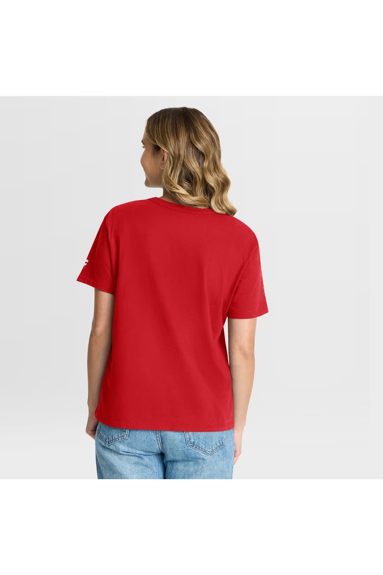 Women's Fanatics Red New York Rangers Authentic Pro Primary T-Shirt, Alternate, color, Red