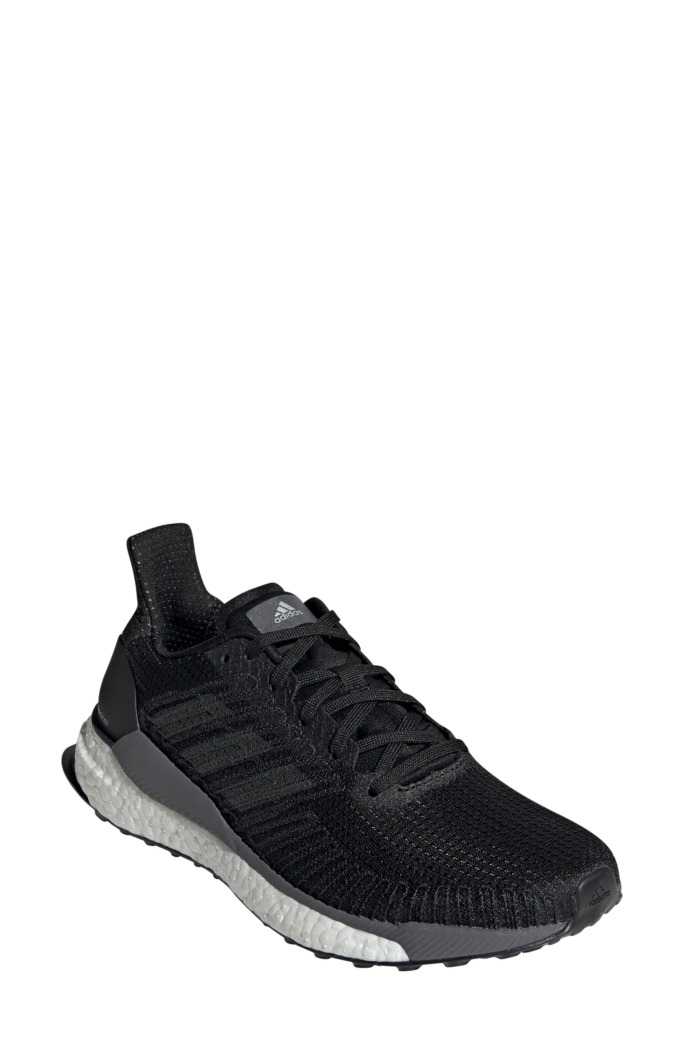 Solarboost 19 Running Shoe, Main, color, BLACK/ CARBON/ GREY