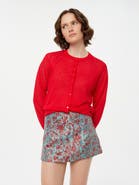 Alas Mini Floral Jacquard Skirt