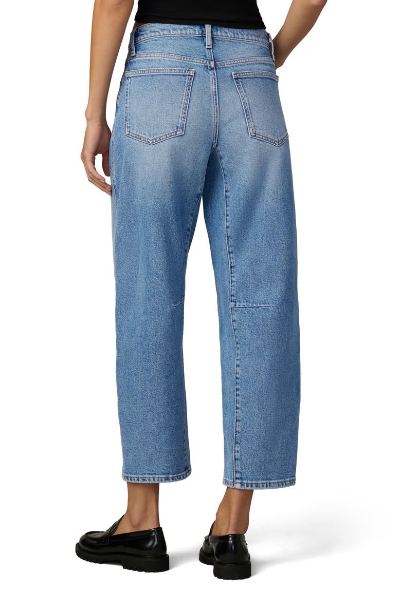 Joe's The Wilder High Waist Crop Relaxed Barrel Jeans, Alternate, color, Prevail