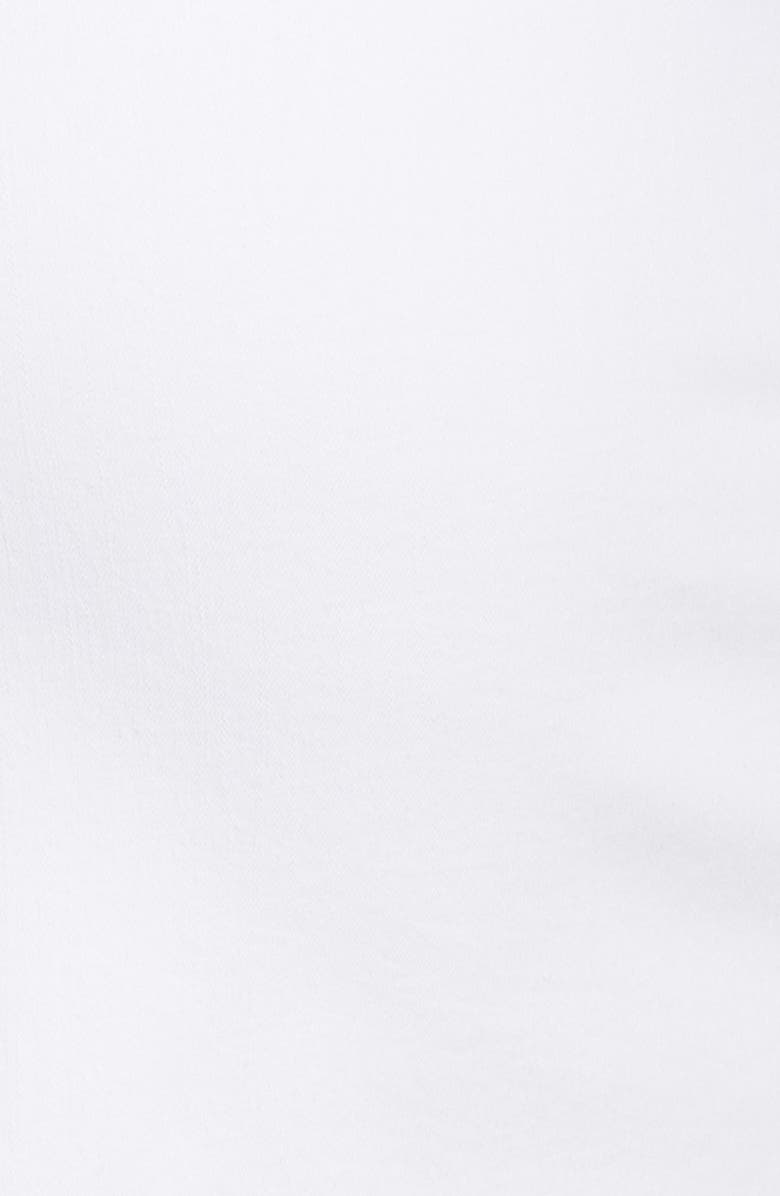 SLINK Jeans Denim Midi Skirt, Alternate, color, Clare White