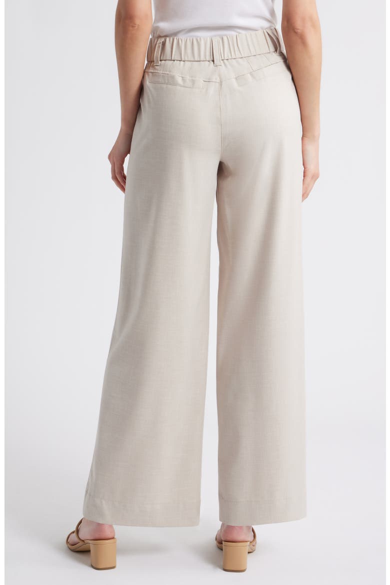 Skyrise Side Seam Straight Leg Pants, Alternate, color, STONE