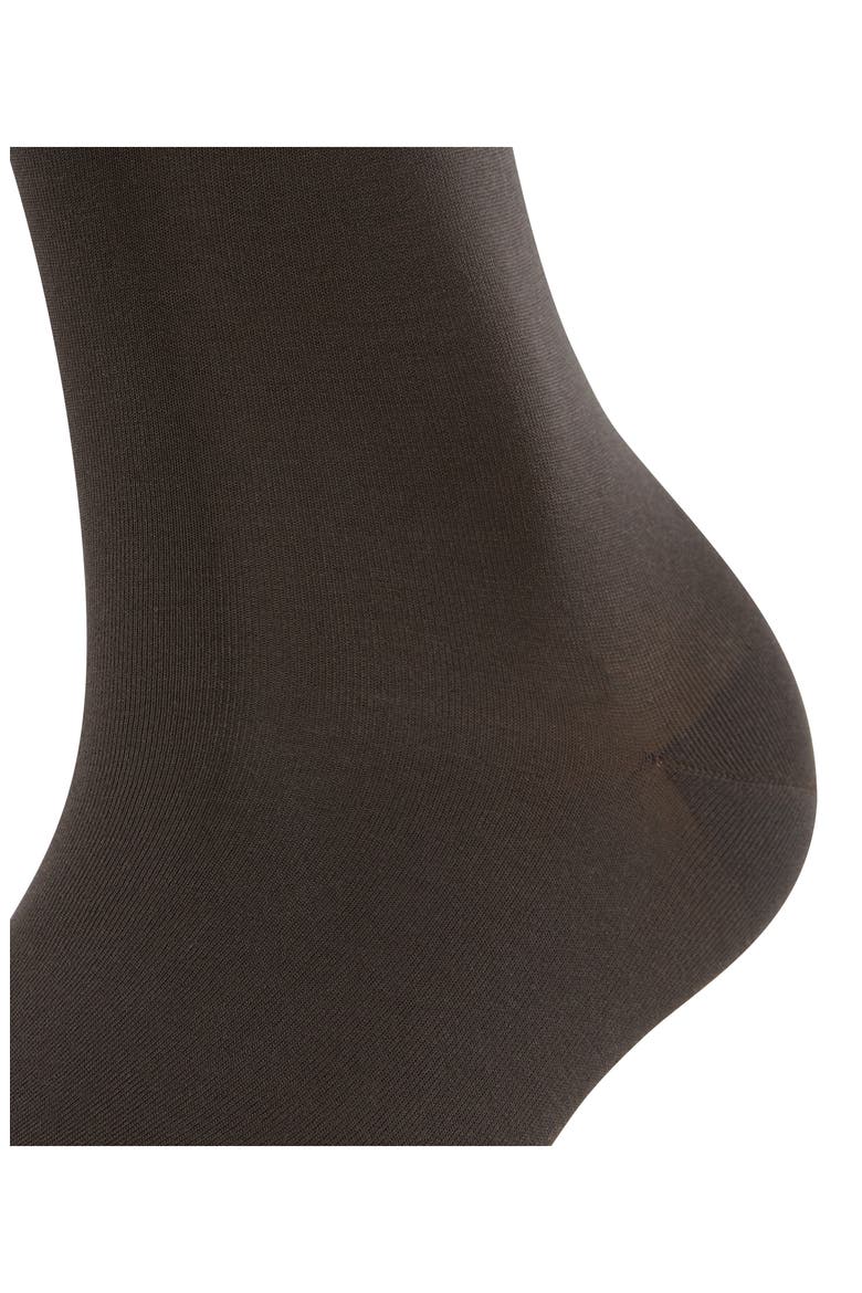Cotton Touch Knee High Socks, Alternate, color, DARK BROWN