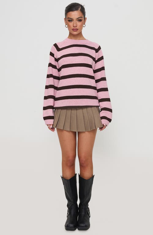 Princess Polly Jacquette Stripe Sweater