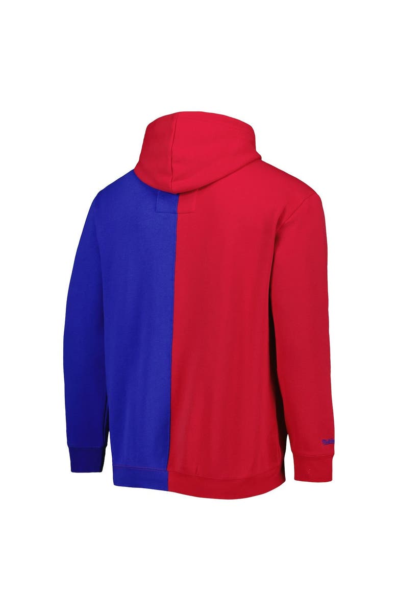 Mitchell & Ness Men's Mitchell & Ness Red/Royal Chicago Cubs Fleece Full-Zip Hoodie, Alternate, color, 