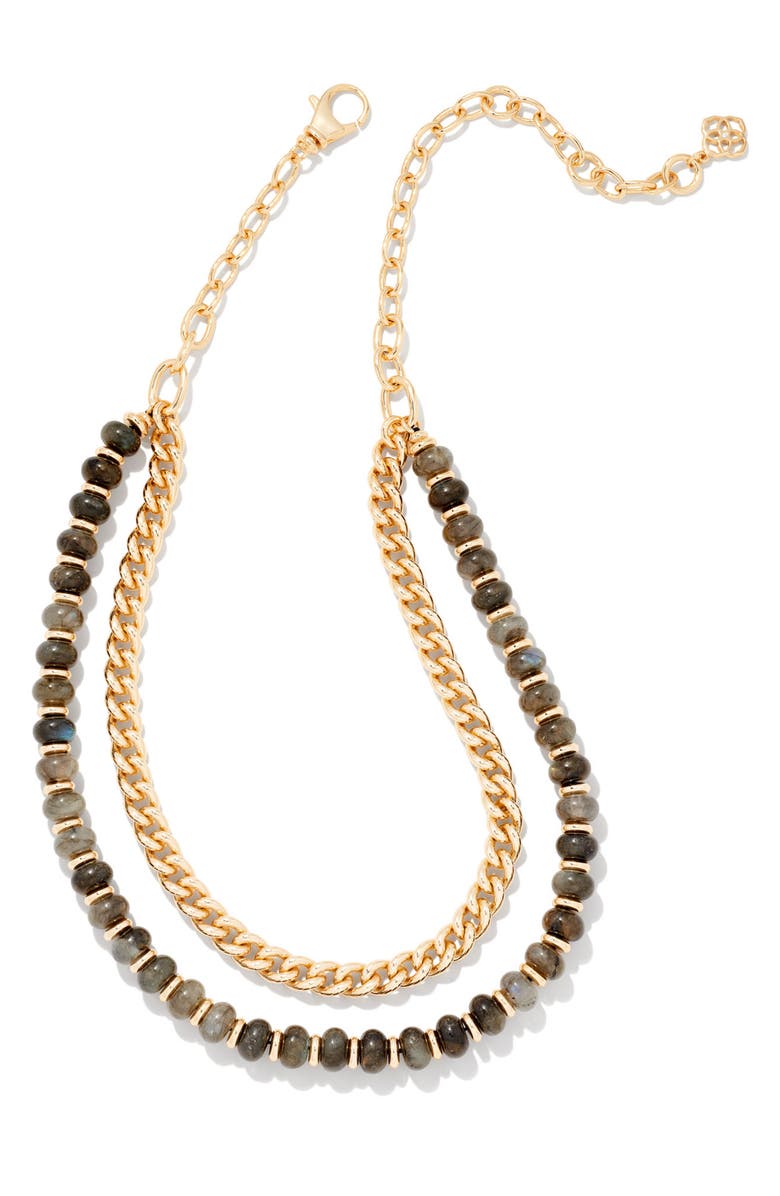 Kendra Scott Rebecca Multistrand Necklace, Main, color,