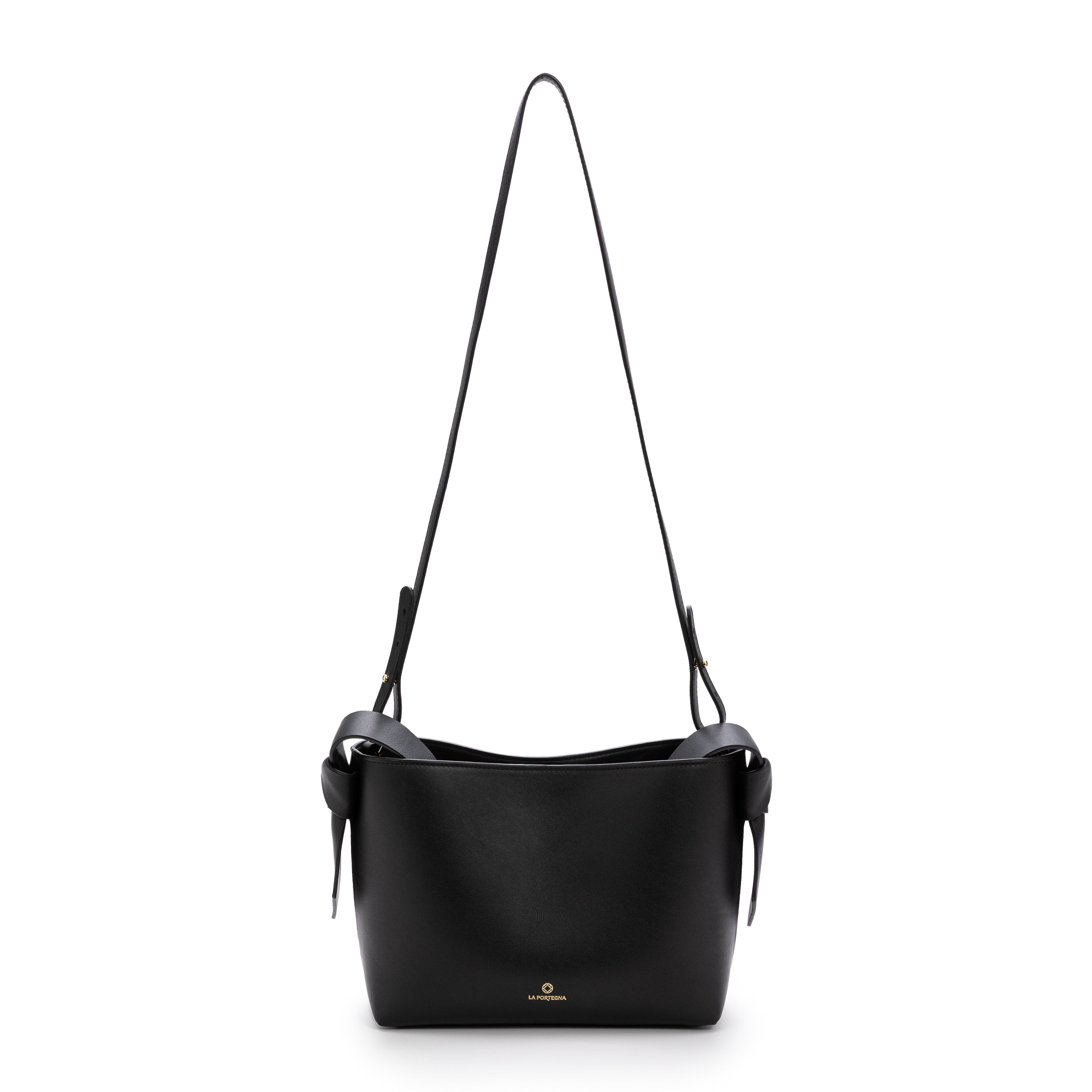 LA PORTEGNA Paulita Forest Crossbody Bag Lightness, Alternate, color, Black