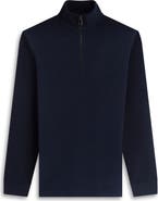 Bugatchi Soft Touch Quarter Zip Sweatshirt