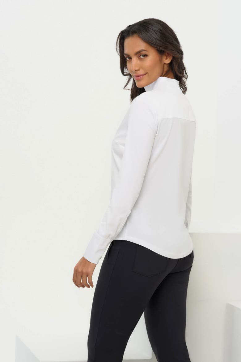 Matilda Top, Alternate, color, White