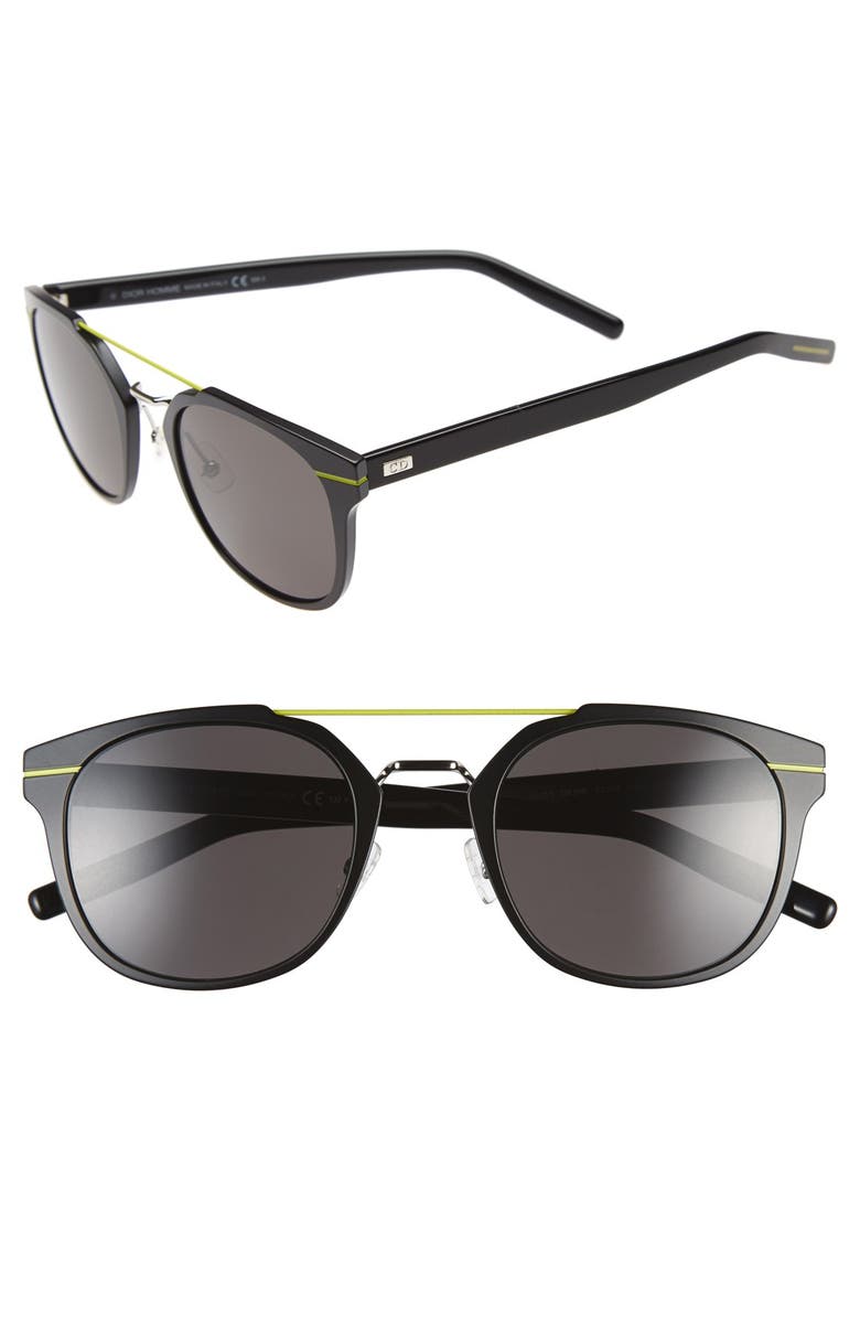 DIOR 'AL 13.5S' 52mm Sunglasses, Main, color, 