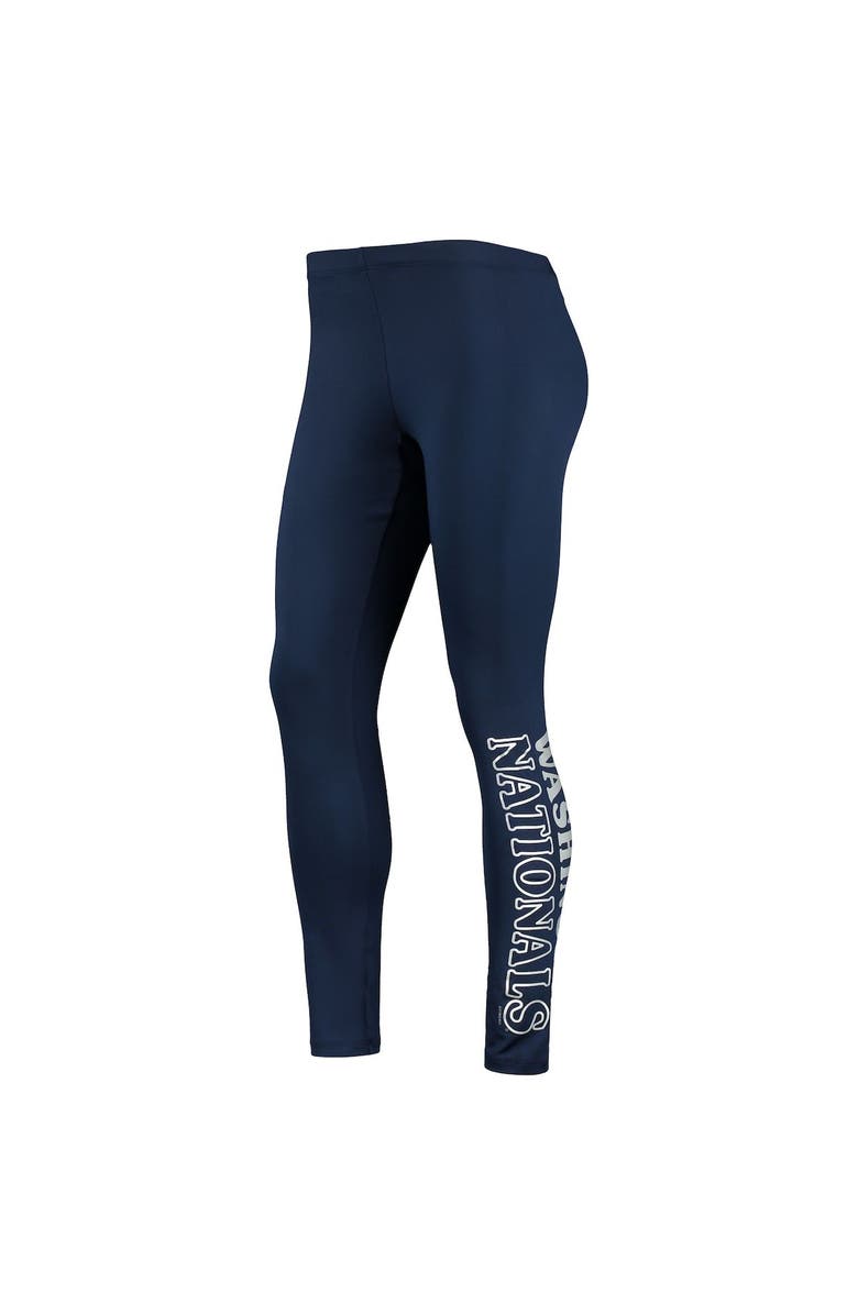 G-III 4HER BY CARL BANKS Women's G-III 4Her by Carl Banks Navy Washington Nationals Stadium Lightweight Leggings, Alternate, color, Navy