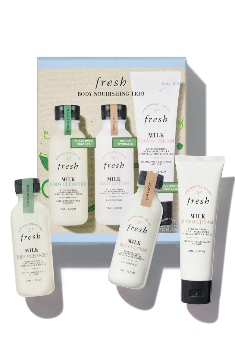 Fresh<sup>®</sup> Body Nourishing Trio Set USD $50 Value, Alternate, color, 