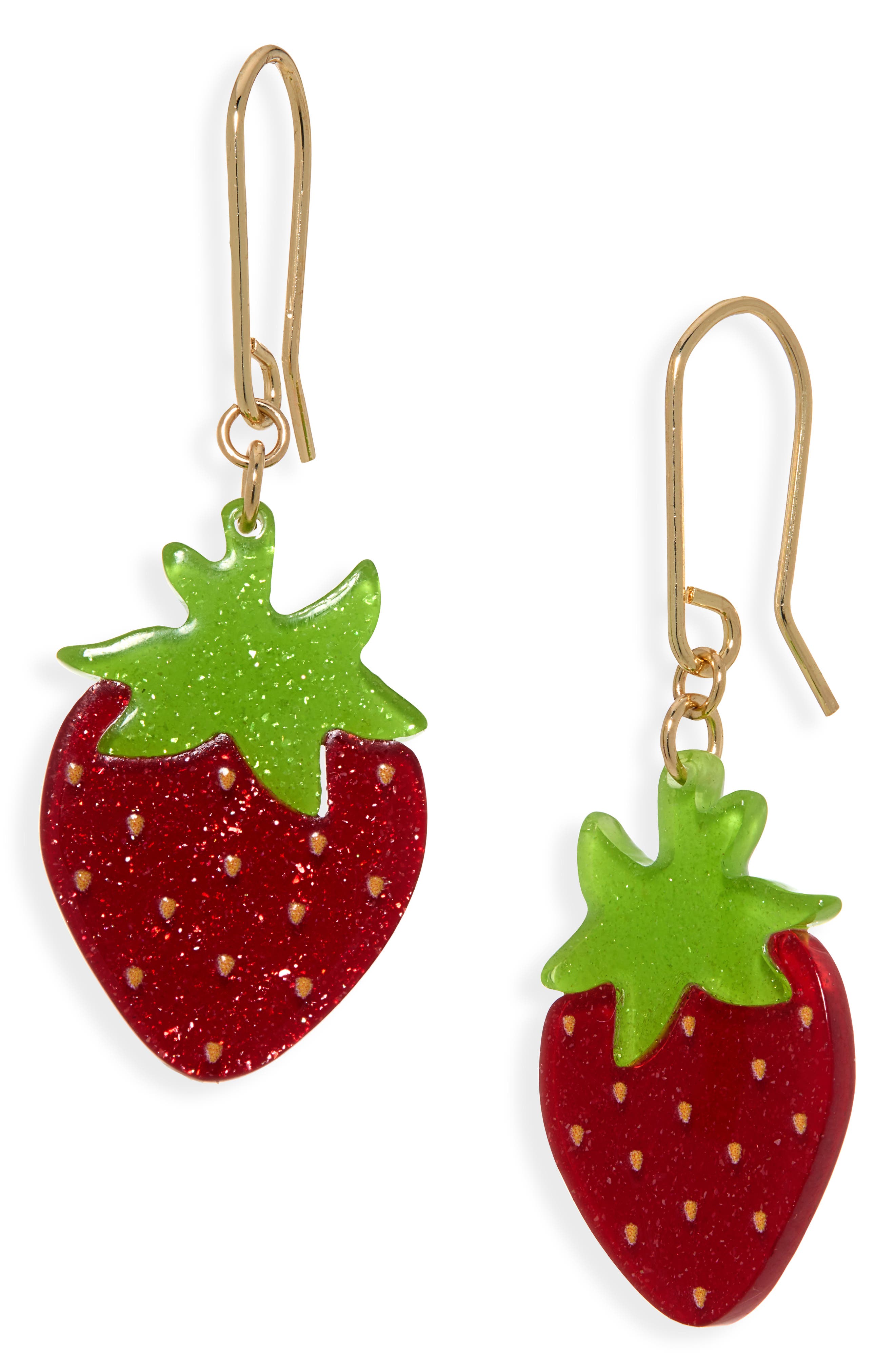 Leith Strawberry Drop Earrings
