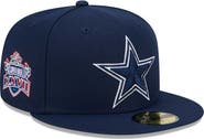 New Era Men's New Era Navy Dallas Cowboys  Main Patch 59FIFTY Fitted Hat
