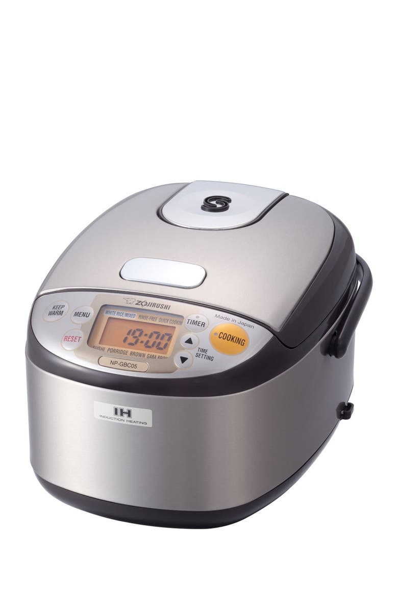 Zojirushi Induction 3-Cup Rice Cooker & Warmer - Stainless Dark Brown, Main, color,