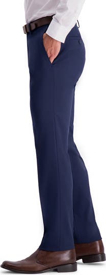 Reaction Shadow Check Slim Fit Dress Pants