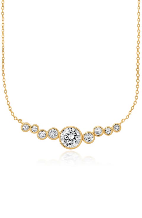 Stardust Cubic Zirconia Necklace