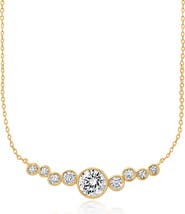 Crislu Stardust Cubic Zirconia Necklace